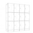 Lockers 12 Doors - Locker bank of 3 x high & 4 x Wide